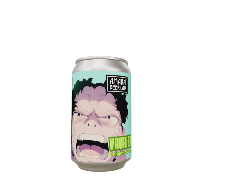 3d rendering for Vaurien Puni beer