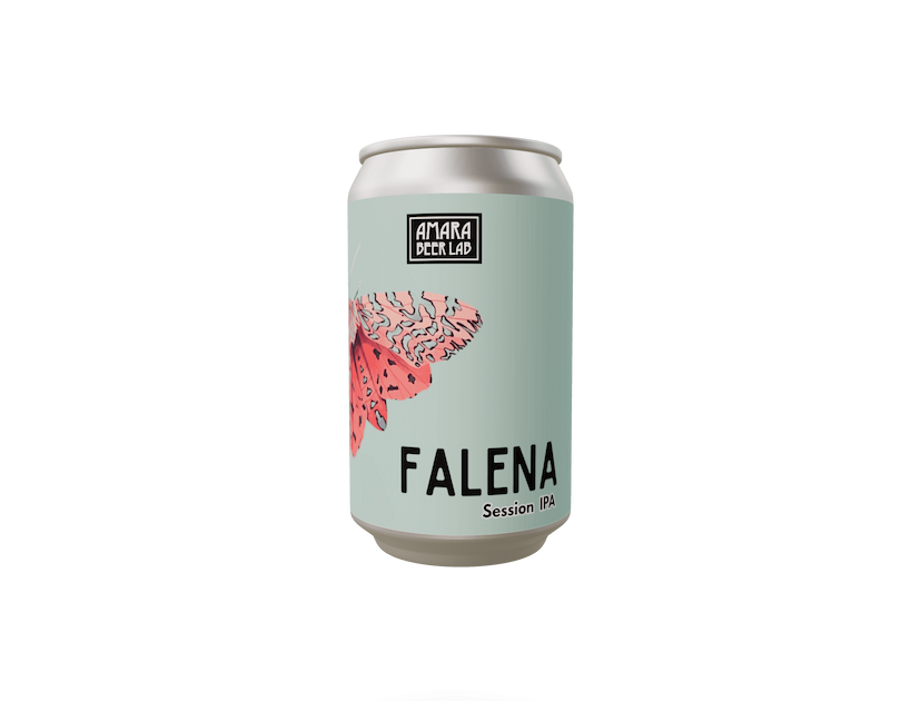 3d rendering for Falena beer